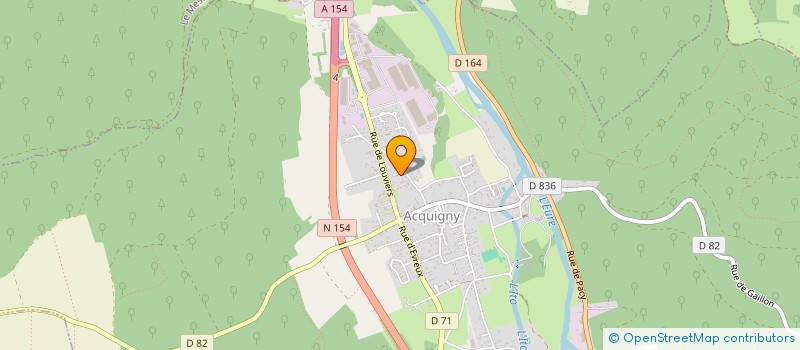 localisation de l'entreprise MONSIEUR JEAN-MARC MONEDERO  ACQUIGNY