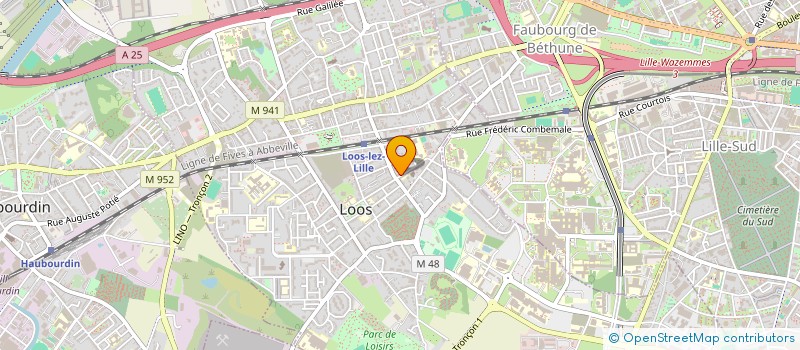 localisation de l'entreprise MONSIEUR JEAN-MARC MONSTERLEET  LOOS