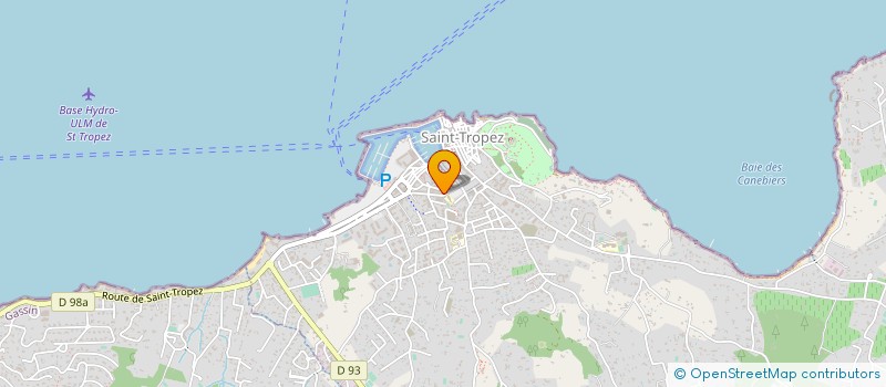 localisation de l'entreprise MONSIEUR JEAN-MARC MONTILLET à SAINT-TROPEZ