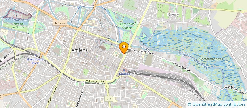 localisation de l'entreprise MONSIEUR JEAN-MARC MONTOUT  AMIENS