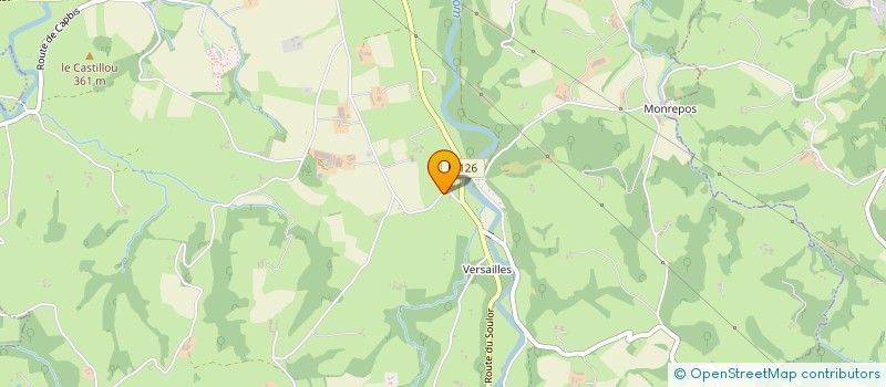 localisation de l'entreprise MONSIEUR JEAN-MARC MORAS  ASSON