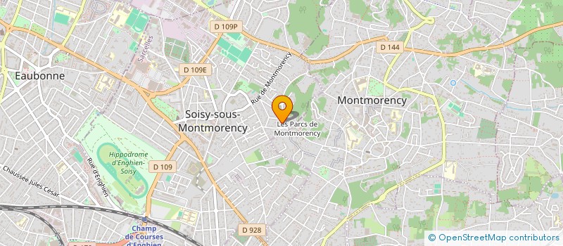 localisation de l'entreprise MONSIEUR JEAN MARC MORIN  SOISY-SOUS-MONTMORENCY