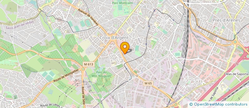 localisation de l'entreprise MONSIEUR JEAN-MARC MOURLHOU à MONTPELLIER
