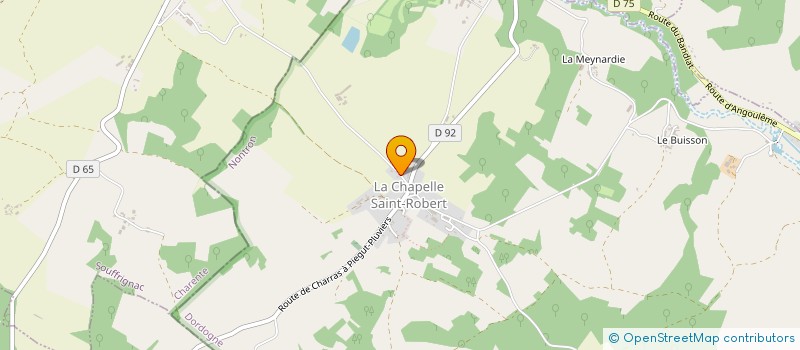 localisation de l'entreprise MONSIEUR JEAN-MARC MOZET  NONTRON