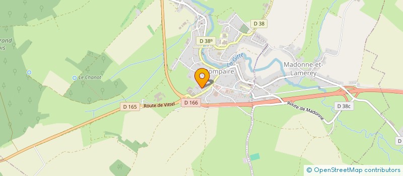 localisation de l'entreprise MONSIEUR JEAN-MARC MULOT  DOMPAIRE