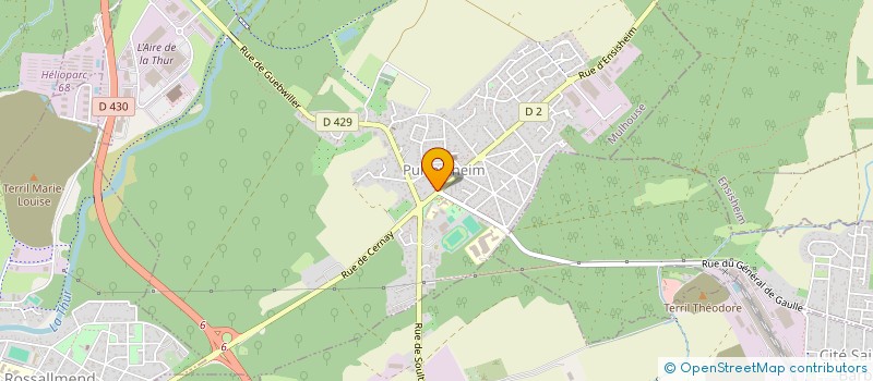 localisation de l'entreprise MONSIEUR JEAN-MARC NAAS  PULVERSHEIM