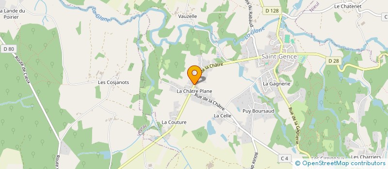 localisation de l'entreprise MONSIEUR JEAN-MARC NANTIERAS à SAINT-PARDOUX-LE-LAC