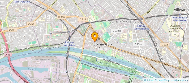 localisation de l'entreprise MONSIEUR JEAN MARC NOEL à EPINAY-SUR-SEINE