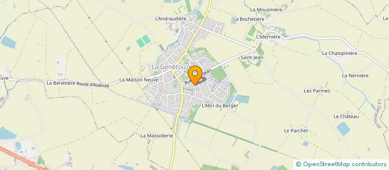 localisation de l'entreprise MONSIEUR JEAN-MARC NOEL à LA GENETOUZE