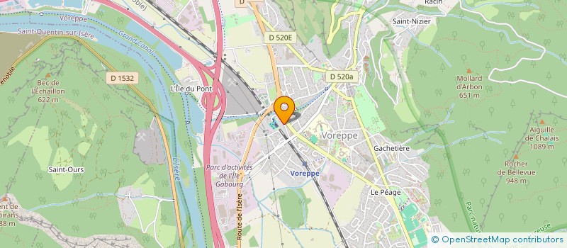 localisation de l'entreprise MONSIEUR JEAN-MARC NWESATY  VOREPPE