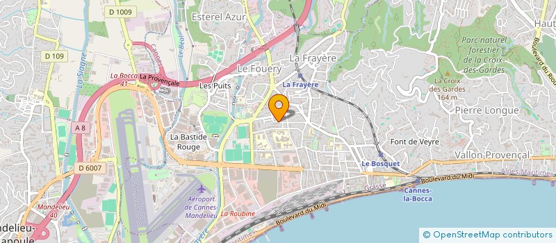localisation de l'entreprise MONSIEUR JEAN-MARC OHEIX à CANNES