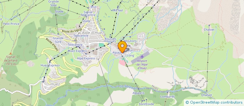 localisation de l'entreprise MONSIEUR JEAN-MARC OLIERO  HUEZ