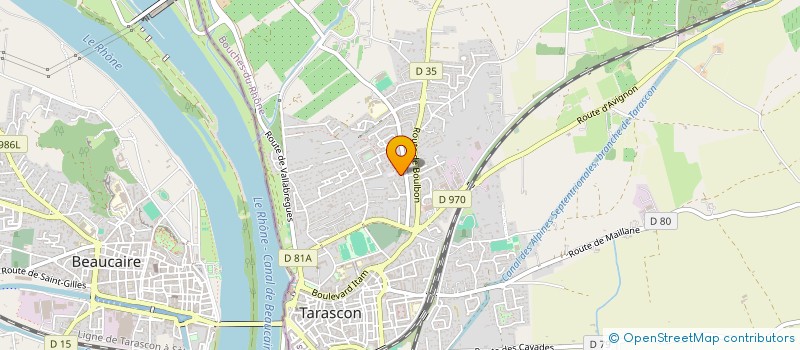 localisation de l'entreprise MONSIEUR JEAN-MARC OREGLIA  BOULBON