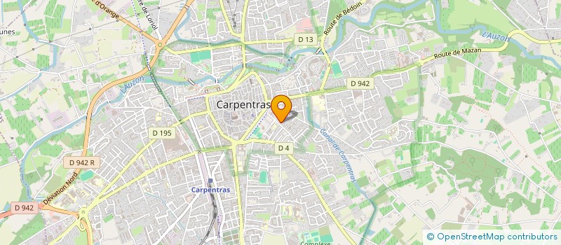 localisation de l'entreprise MONSIEUR JEAN-MARC PAGEAUT  CARPENTRAS