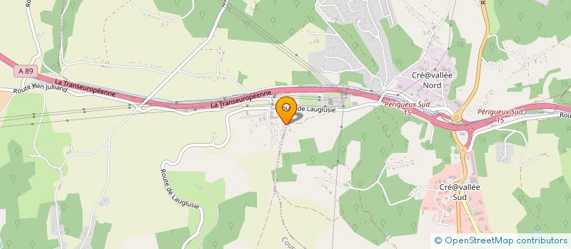 localisation de l'entreprise MONSIEUR JEAN-MARC PARIS  COURSAC