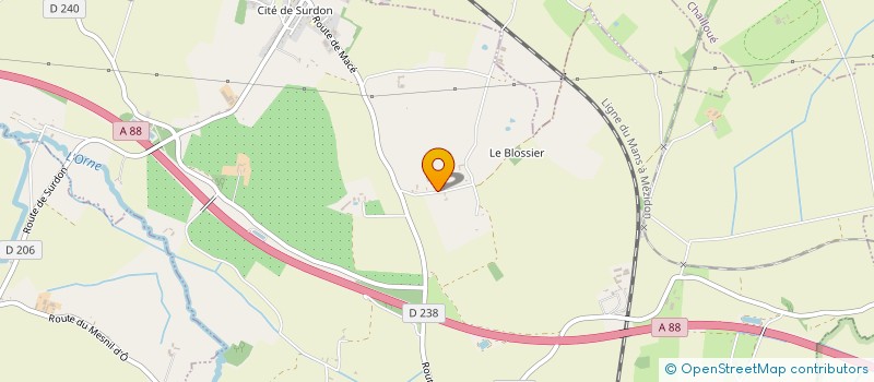 localisation de l'entreprise MONSIEUR JEAN-MARC PASQUIER  MACE