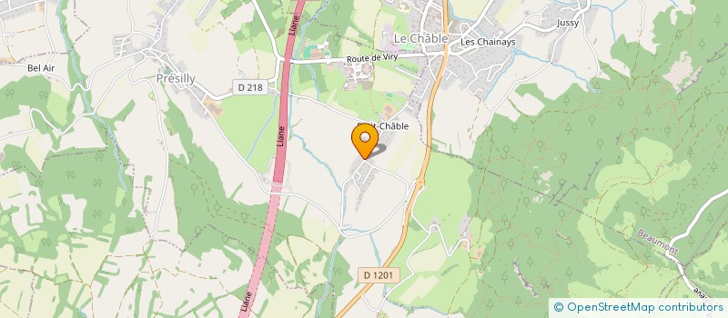 localisation de l'entreprise MONSIEUR JEAN-MARC PASTANT  PRESILLY