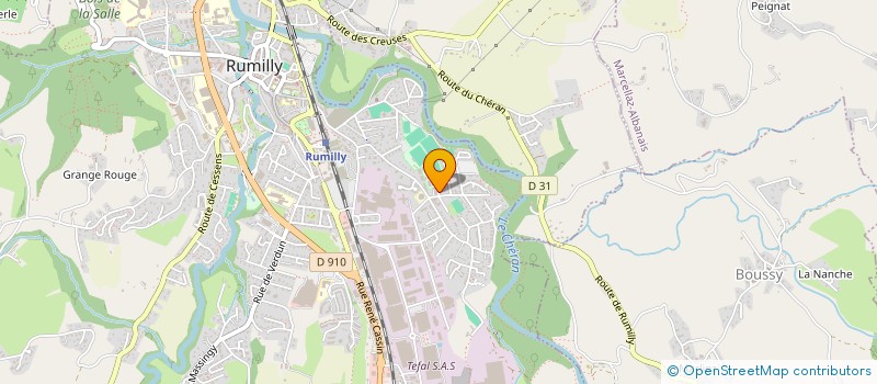 localisation de l'entreprise MONSIEUR JEAN-MARC PASTOR  RUMILLY