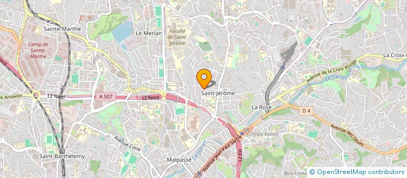 localisation de l'entreprise MONSIEUR JEAN-MARC PATERNI à MARSEILLE