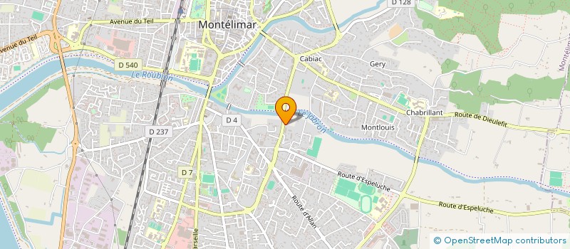 localisation de l'entreprise MONSIEUR JEAN MARC PATRI COLLACE  MONTELIMAR