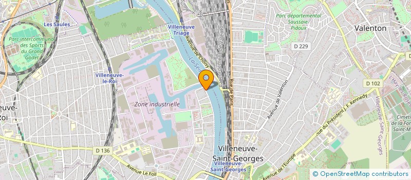 localisation de l'entreprise MONSIEUR JEAN-MARC PATTI  VILLENEUVE-LE-ROI