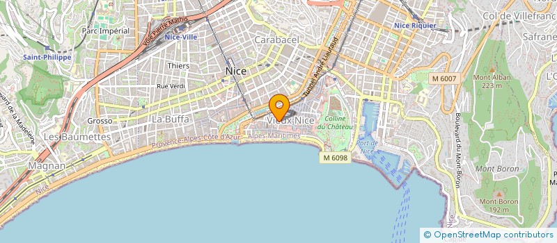 localisation de l'entreprise MONSIEUR JEAN-MARC PAUL DANIE COHEN  NICE