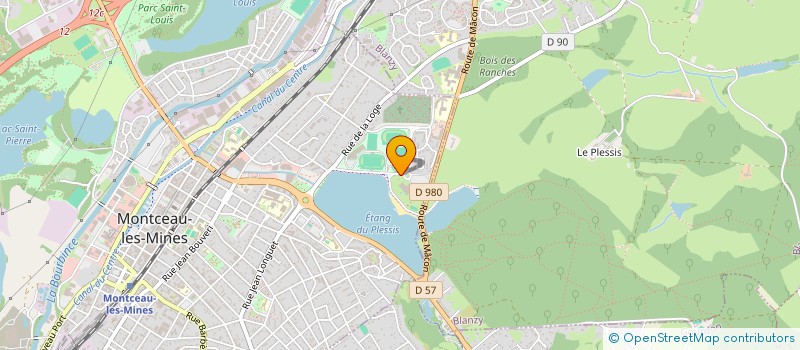 localisation de l'entreprise MONSIEUR JEAN MARC PAULIN  MONTCEAU-LES-MINES