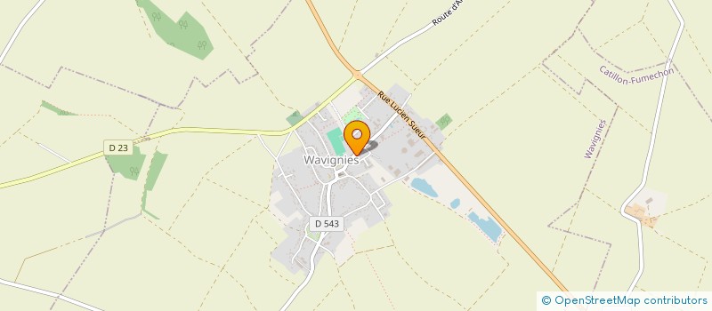 localisation de l'entreprise MONSIEUR JEAN MARC PAYET  WAVIGNIES