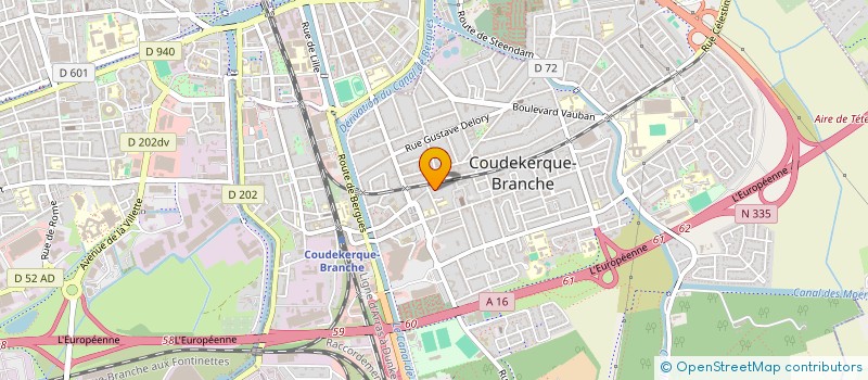 localisation de l'entreprise MONSIEUR JEAN-MARC PECHON à DUNKERQUE
