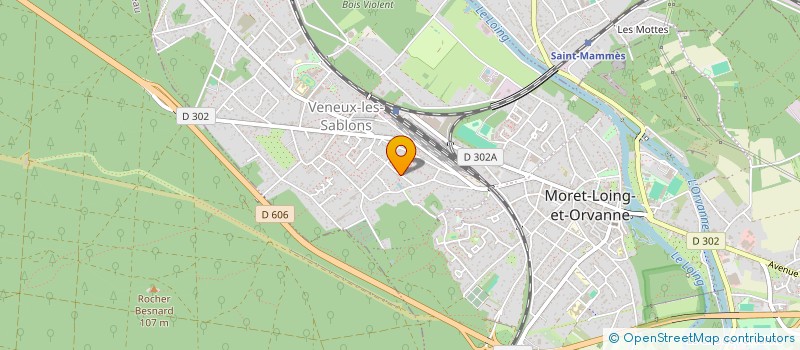 localisation de l'entreprise MONSIEUR JEAN-MARC PELLETIER  MORET-LOING-ET-ORVANNE