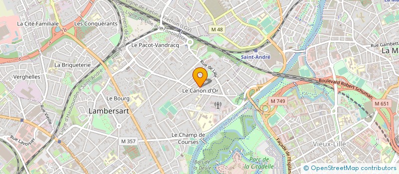 localisation de l'entreprise MONSIEUR JEAN-MARC PELOSIN à LAMBERSART