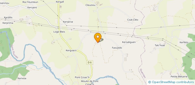 localisation de l'entreprise MONSIEUR JEAN MARC PENVERN  SAINT-THURIEN