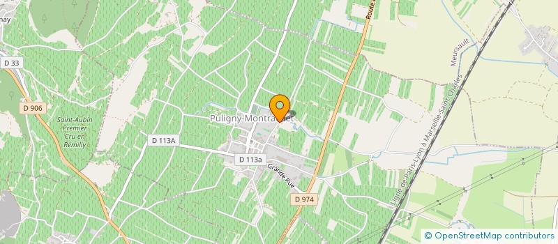 localisation de l'entreprise MONSIEUR JEAN-MARC PERNOT  PULIGNY-MONTRACHET