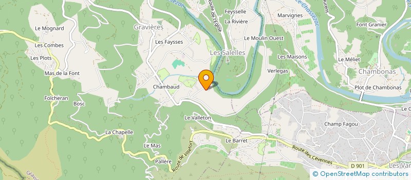 localisation de l'entreprise MONSIEUR JEAN-MARC PERTUS à GRAVIERES