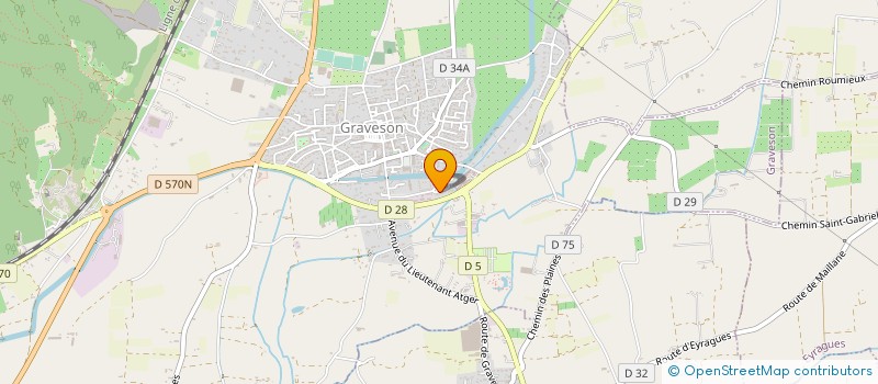 localisation de l'entreprise MONSIEUR JEAN- MARC PESENTI  GRAVESON