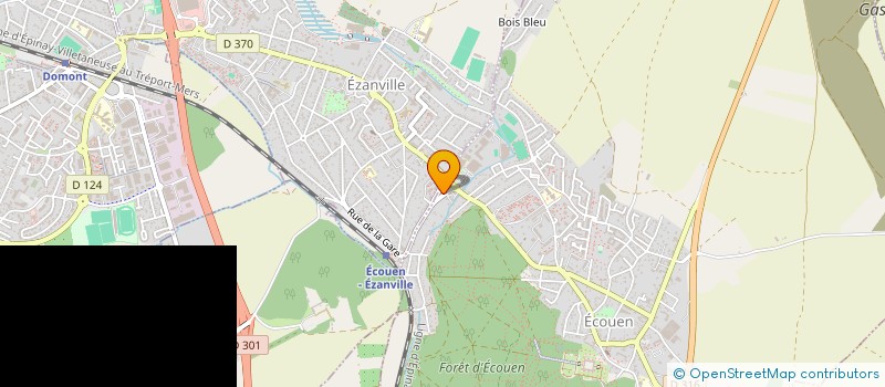 localisation de l'entreprise MONSIEUR JEAN-MARC PETIT  ECOUEN