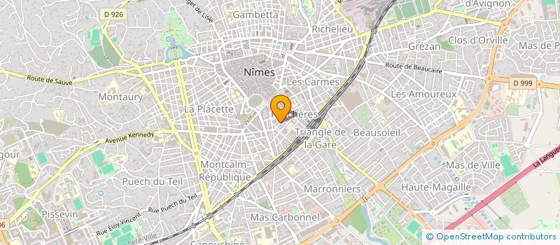 localisation de l'entreprise MONSIEUR JEAN-MARC PETIT SCANREIGH à NIMES