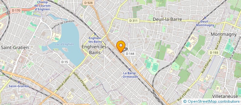 localisation de l'entreprise MONSIEUR JEAN-MARC PETRA à DEUIL-LA-BARRE