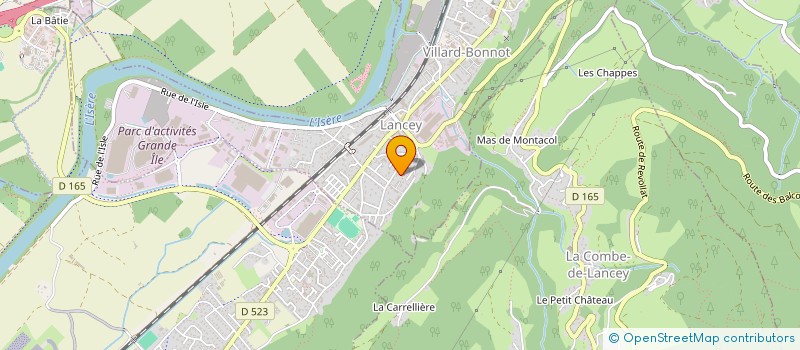 localisation de l'entreprise MONSIEUR JEAN-MARC PETROCCO  VILLARD-BONNOT