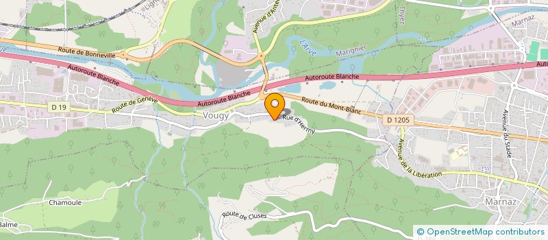 localisation de l'entreprise MONSIEUR JEAN-MARC PHILIPPE  VOUGY