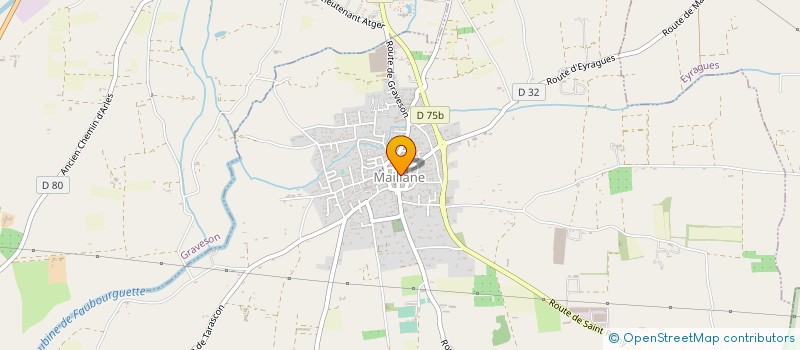 localisation de l'entreprise MONSIEUR JEAN-MARC PHILIPPS  MAILLANE