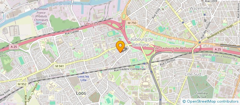 localisation de l'entreprise MONSIEUR JEAN-MARC PIATEK  QUESNOY-SUR-DEULE