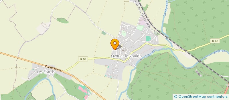 localisation de l'entreprise MONSIEUR JEAN-MARC PICARD  OZOUER-LE-VOULGIS