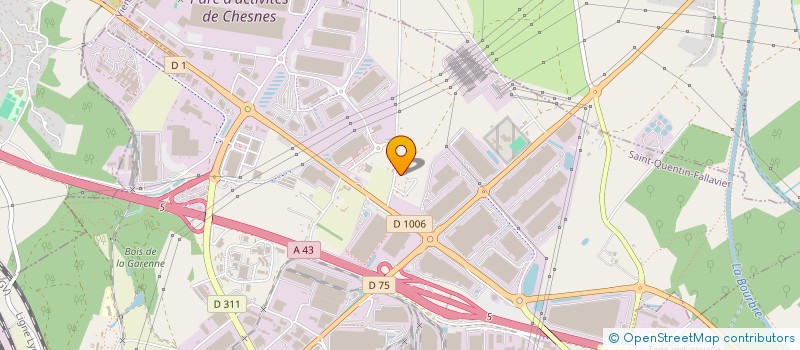 localisation de l'entreprise MONSIEUR JEAN MARC PIGNON  SAINT-QUENTIN-FALLAVIER