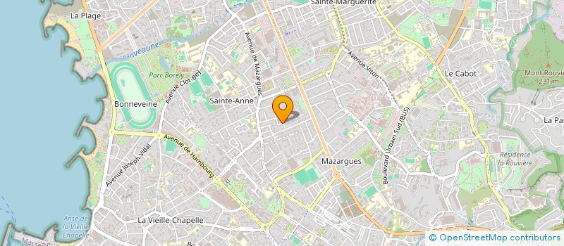 localisation de l'entreprise MONSIEUR JEAN MARC PISCITELLI  MARSEILLE
