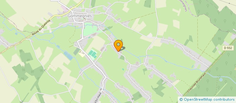 localisation de l'entreprise MONSIEUR JEAN-MARC PLUVINAGE  GOMMEGNIES