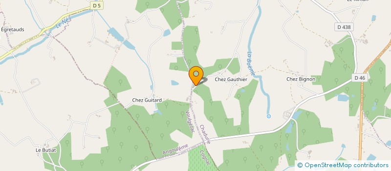 localisation de l'entreprise MONSIEUR JEAN-MARC POT  CHADURIE