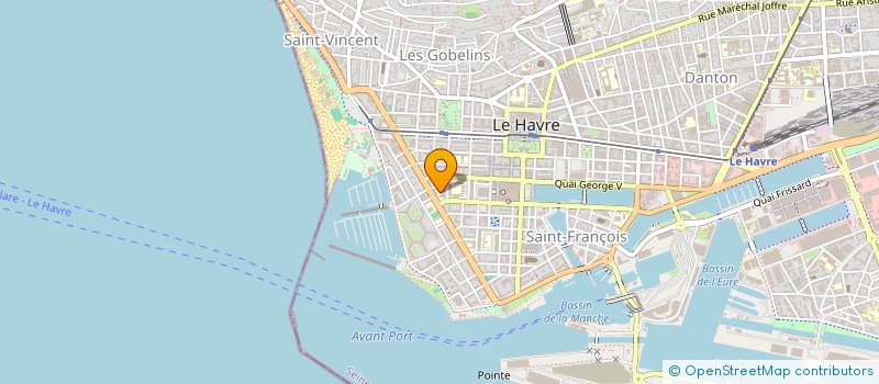 localisation de l'entreprise MONSIEUR JEAN-MARC POUPEL à LE HAVRE