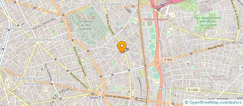 localisation de l'entreprise MONSIEUR JEAN-MARC PROFFIT à PARIS