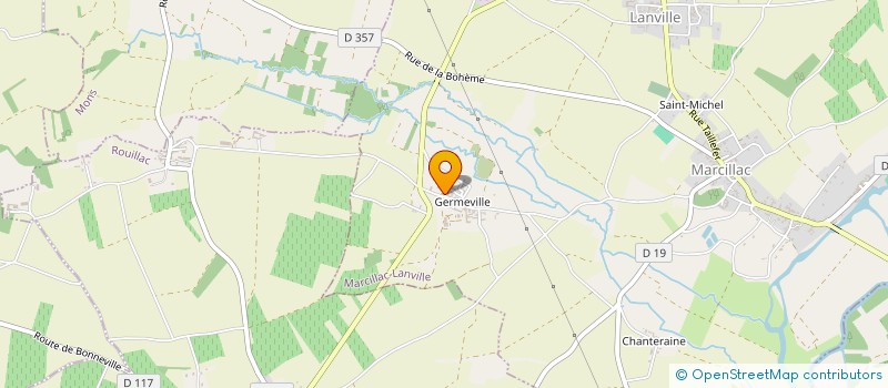 localisation de l'entreprise MONSIEUR JEAN-MARC PRUDHOMME à ORADOUR